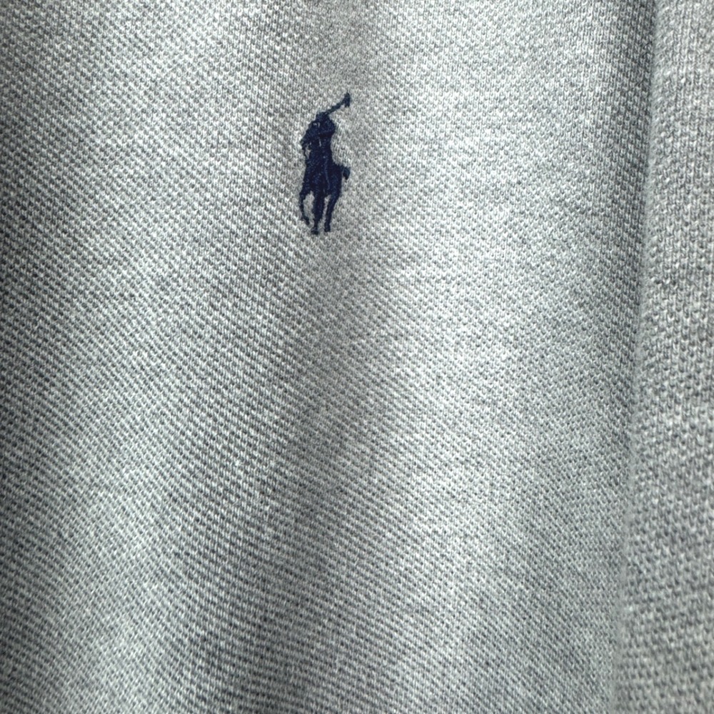 Polo Ralph Lauren Men's Gray Polo Shirt‎ 2XLT Tall Short Sleeve Embroidered Pony - Picture 5 of 8